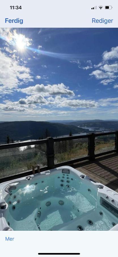 Norefjell - Storhytte Med Jacuzzi Og Fantastisk Beliggenhet Noresund Dış mekan fotoğraf